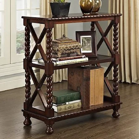 Medium Etagere w/ Turned Feet